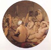 Jean Auguste Dominique Ingres The Turkish Bath (mk09) oil painting on canvas